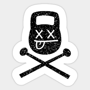 Cool Death by Kettlebell & Mace -  Iron Colorway Sticker